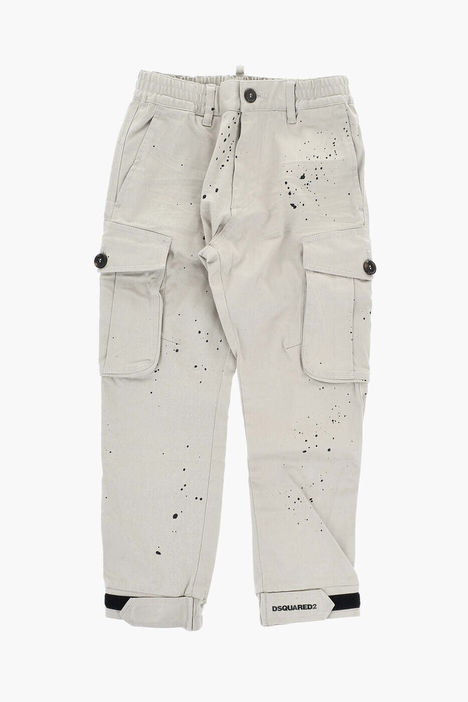 ディースクエアード DSQUARED2 ズボン下 ボーイズ ベージュ Cargo trousers DQ2126 D0A6S DQ717 関税 貨物輸送無料 dk