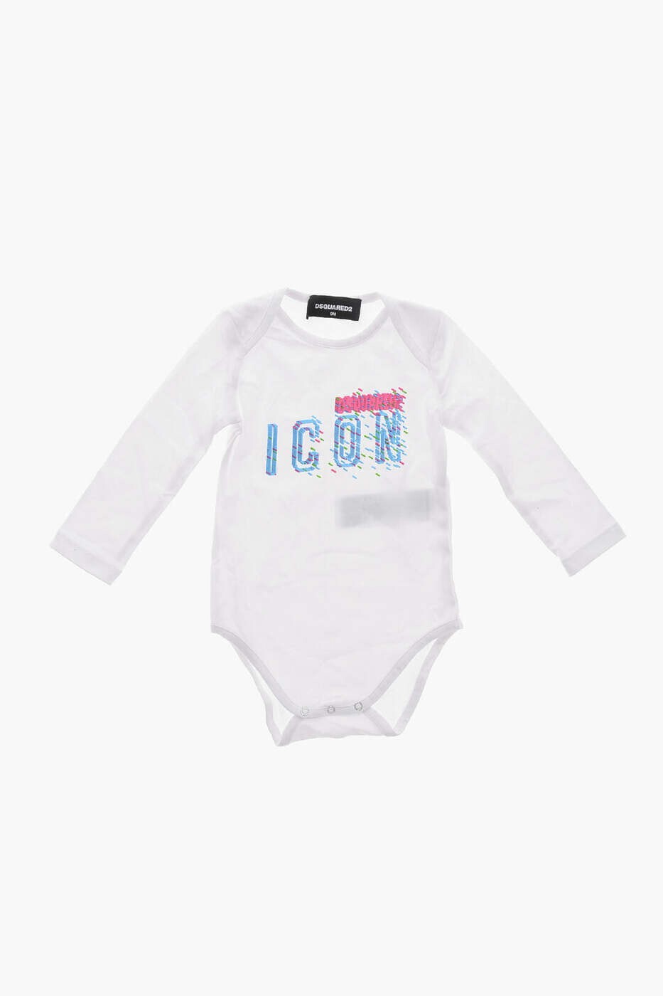 ディースクエアード DSQUARED2 アンダー御召しもの ボーイズ 白いこと Bodysuits DQ2057 D008J DQ100 関税 貨物輸送無料 dk