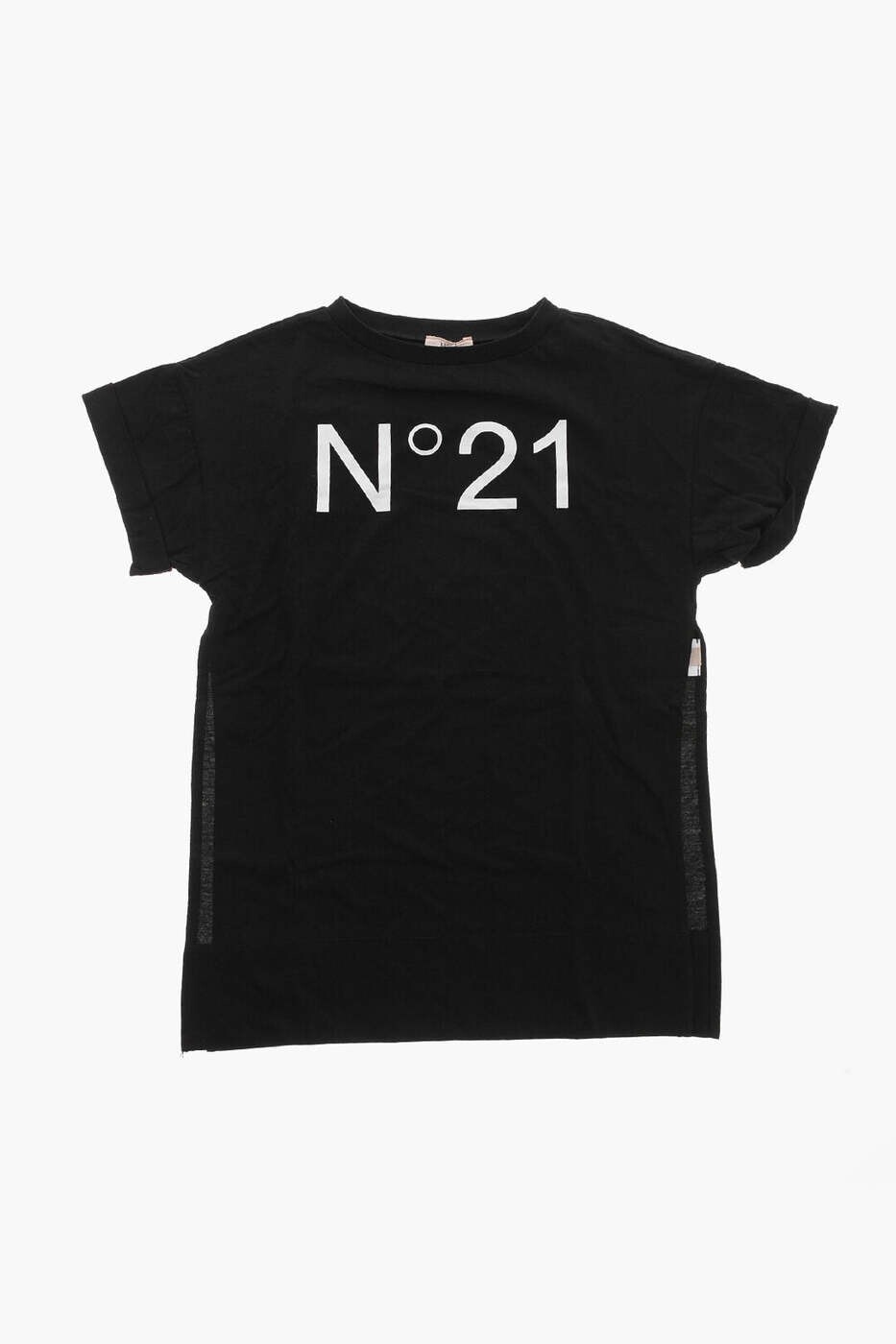 ヌメロ ヴェントゥーノ N.21 ロングお召しもの お召しもの ガールズ 黒いこと Long dresses N21827 N0153 0N900 関税 貨物輸送無料 dk