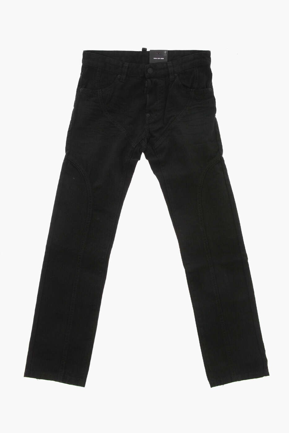 ディースクエアード DSQUARED2 レギュラーフィットジーンズ ジーンズ ボーイズ 黒いこと Regular fit jeans DQ2049 D0A6D DQ900 関税 貨物輸送無料 dk