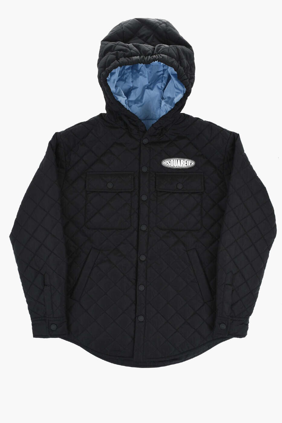 ディースクエアード DSQUARED2 ボンバージャケット 上衣 ボーイズ 黒いこと Bomber jackets DQ2121 D00BN DQ900 関税 貨物輸送無料 dk