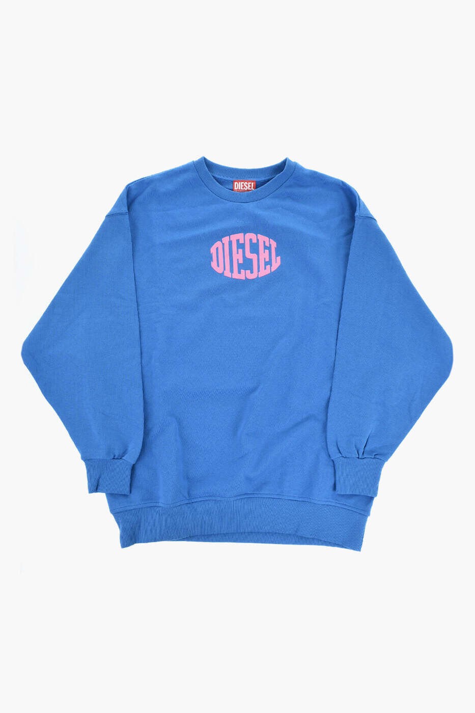 ディーゼル DIESEL クルーネックスウェットシャツ 調教師 ガールズ 青み Crew neck sweatshirts J01696 KYAXZ K881 関税 貨物輸送無料 dk