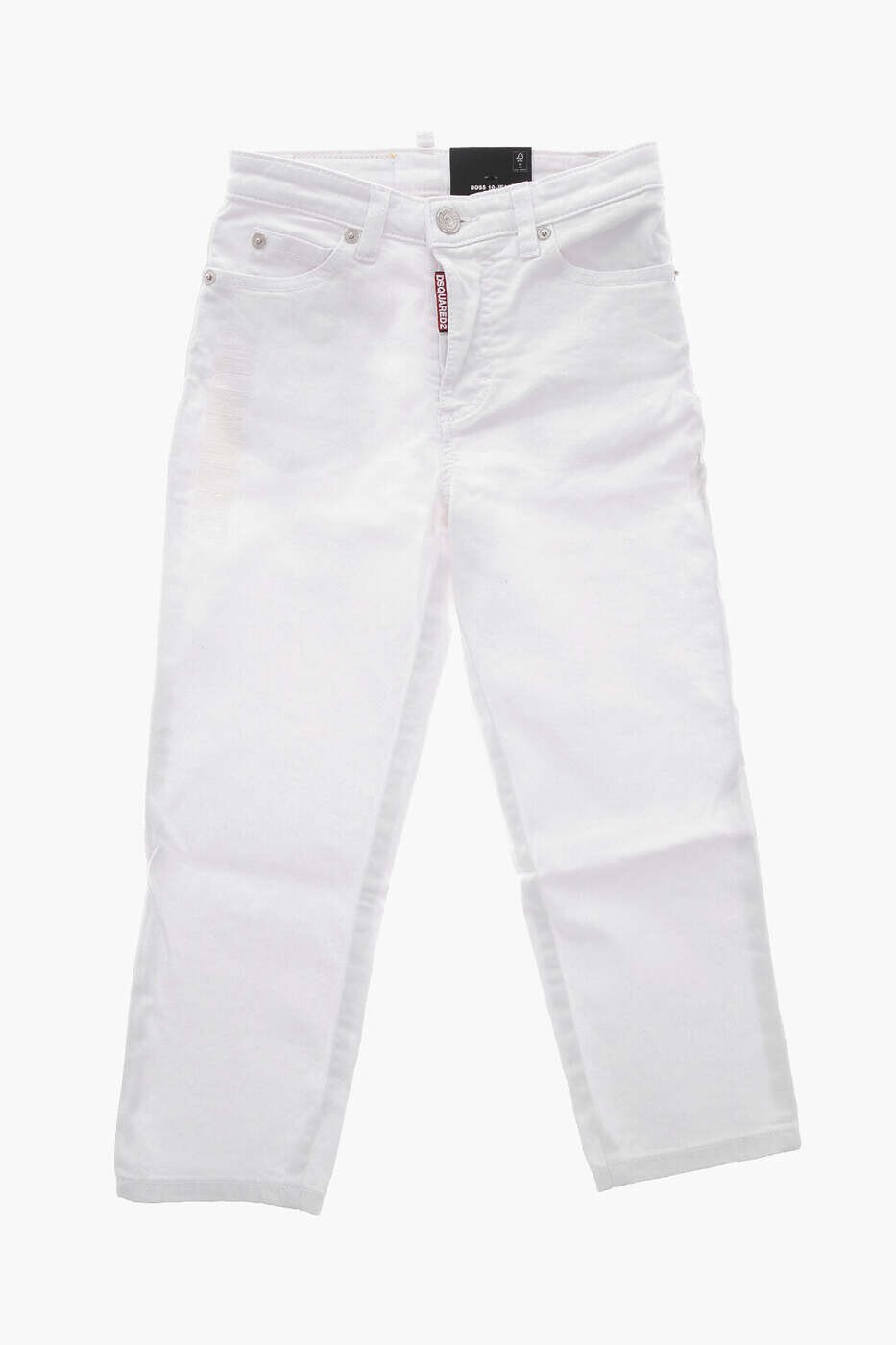 ディースクエアード DSQUARED2 レギュラーフィットジーンズ ジーンズ ボーイズ 白いこと Regular fit jeans DQ2241 D0A71 DQ100 関税 貨物輸送無料 dk