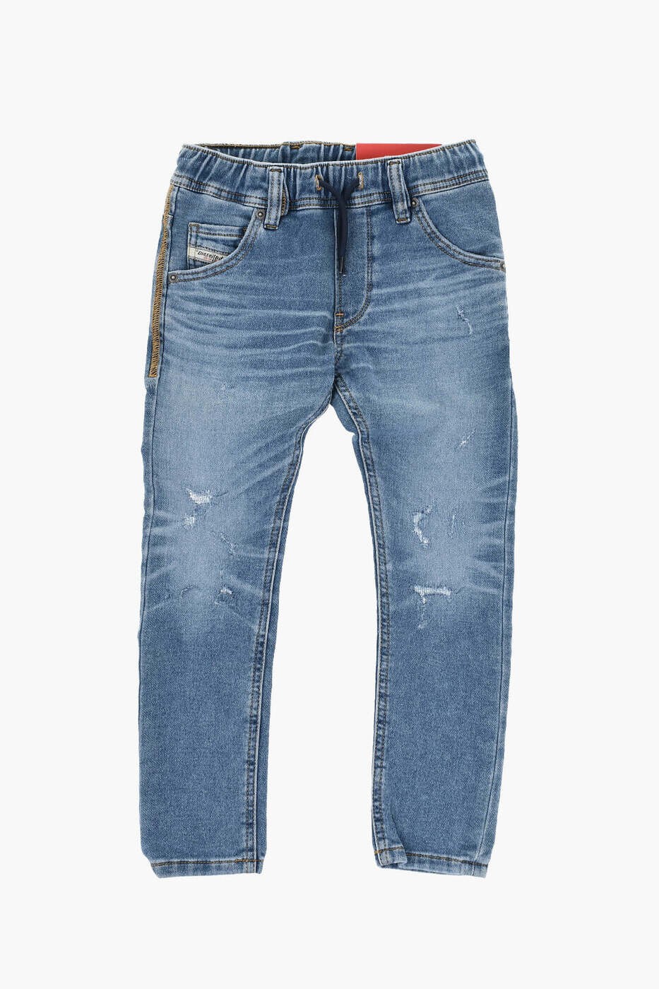 ディーゼル DIESEL レギュラーフィットジーンズ デニム ボーイズ ブルー Regular fit jeans 00J3AJ KXBKR K01 関税 送料無料 dk|BRANDSHOP「il Tesoro」