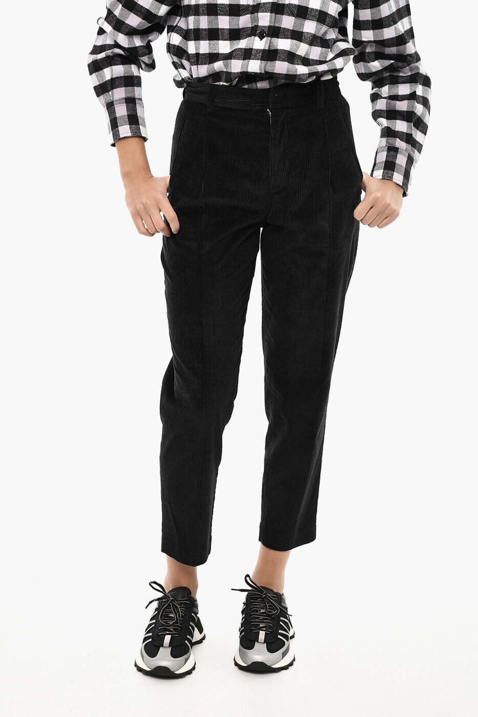 羊毛金持ち WOOLRICH ズボン ズボン下 レディース 黒いこと Trousers CFWWTR0134FRUT3154 100 関税 貨物輸送無料 dk