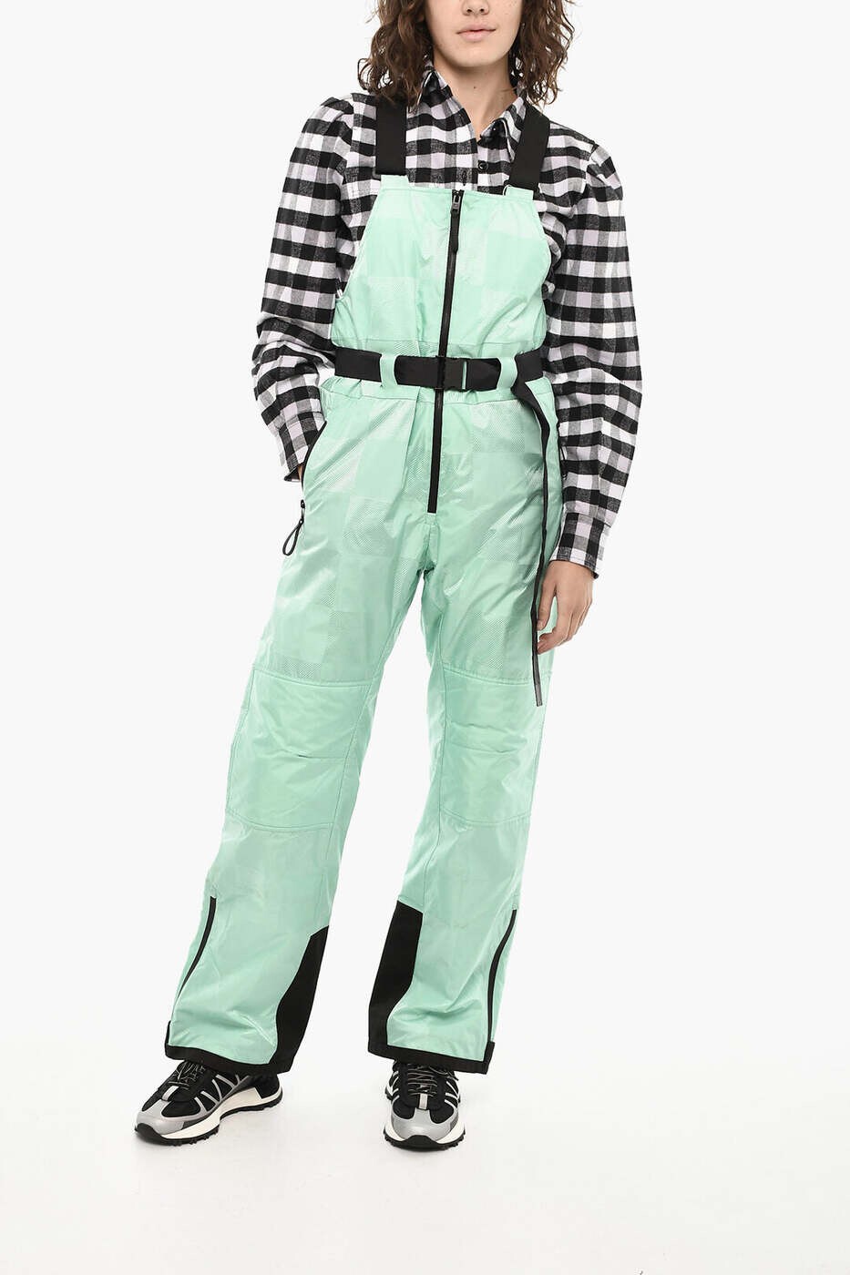 毛糸分限者 WOOLRICH セットアップ オールインワン レディース 緑であること Jumpsuits CFWWTR0143FRUT3382 7776064 関税 貨物輸送無料 dk