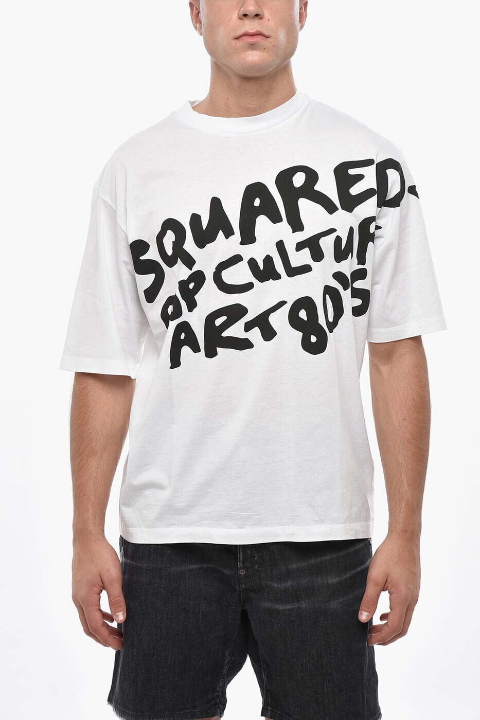 ディースクエアード DSQUARED2 Tシャツ メンズ ブラック T-shirts S74GD1238 S23009 100 関税 送料無料 dk｜BRANDSHOP「il Tesoro」