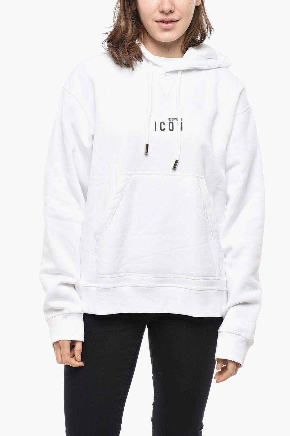 ディースクエアード DSQUARED2 調教師 レディース 白いこと Sweatshirts S80GU0020 S25516 966 関税 貨物輸送無料 dk