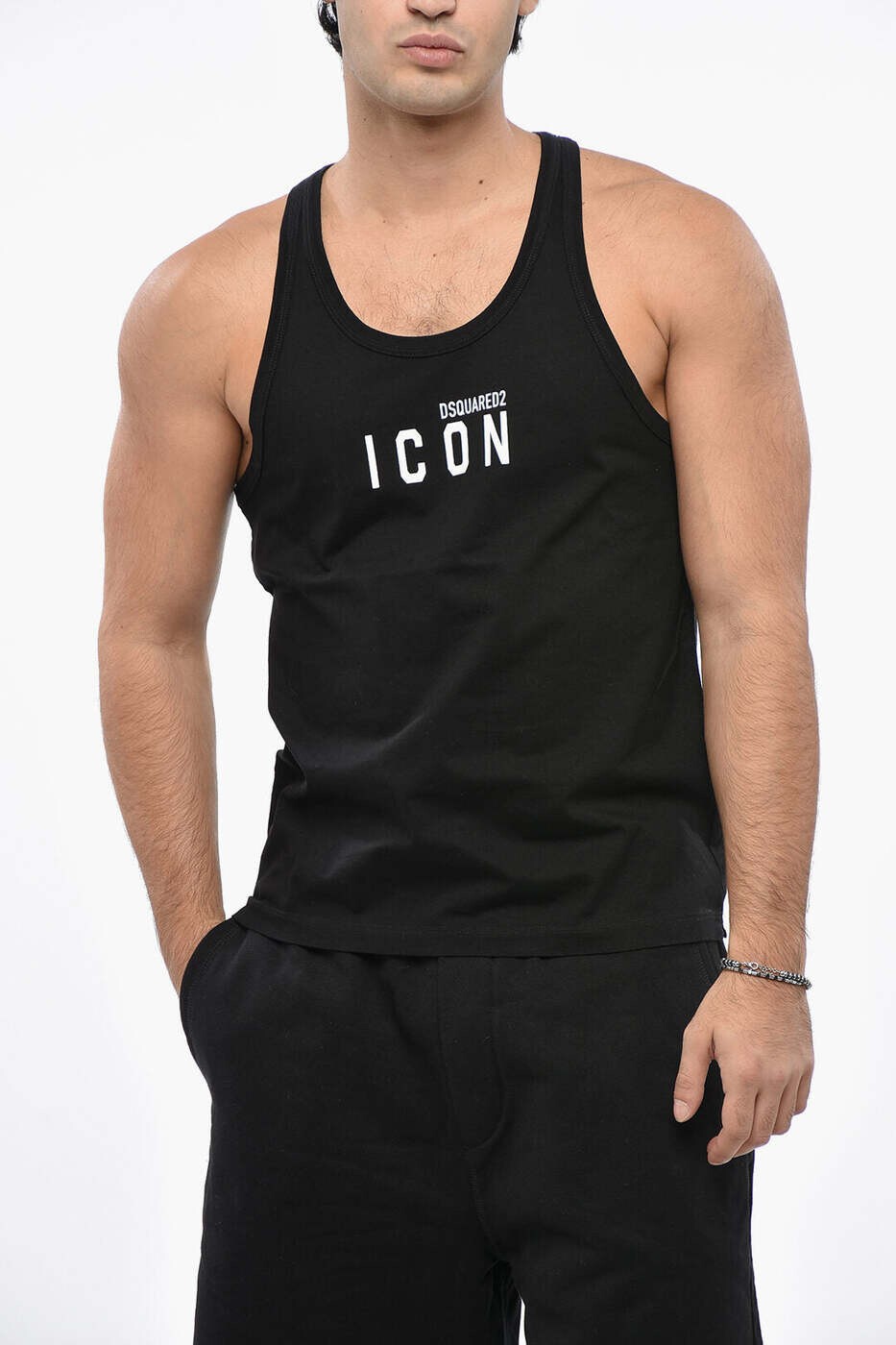 ディースクエアード DSQUARED2 プルオーバー トップス メンズ 黒いこと T-shirts and tops S79NL0001S23009900 関税 貨物輸送無料 dk