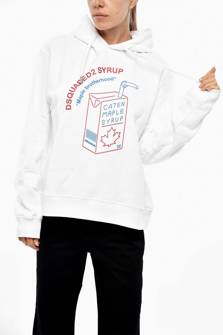 ディースクエアード DSQUARED2 調教師 レディース 白いこと Sweatshirts S75GU0486S25516100 関税 貨物輸送無料 dk