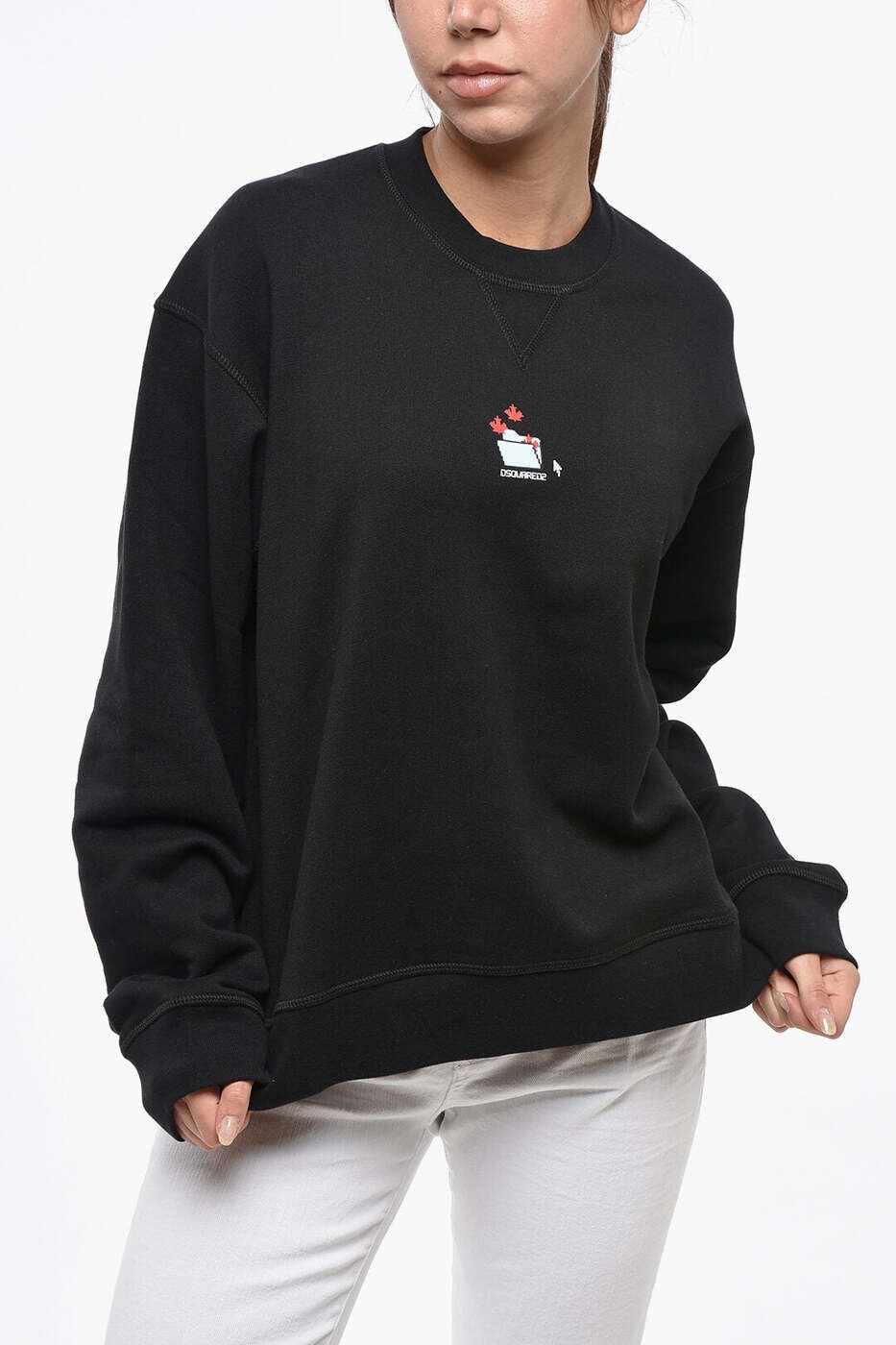 ディースクエアード DSQUARED2 調教師 レディース 黒いこと Sweatshirts S75GU0493S25516900 関税 貨物輸送無料 dk