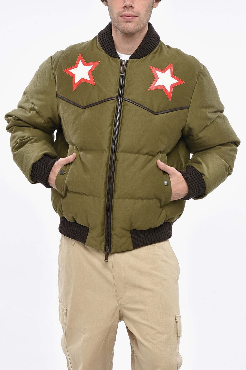 ディースクエアード DSQUARED2 上衣 メンズ 緑であること Jackets S71AN0498S78163726 関税 貨物輸送無料 dk