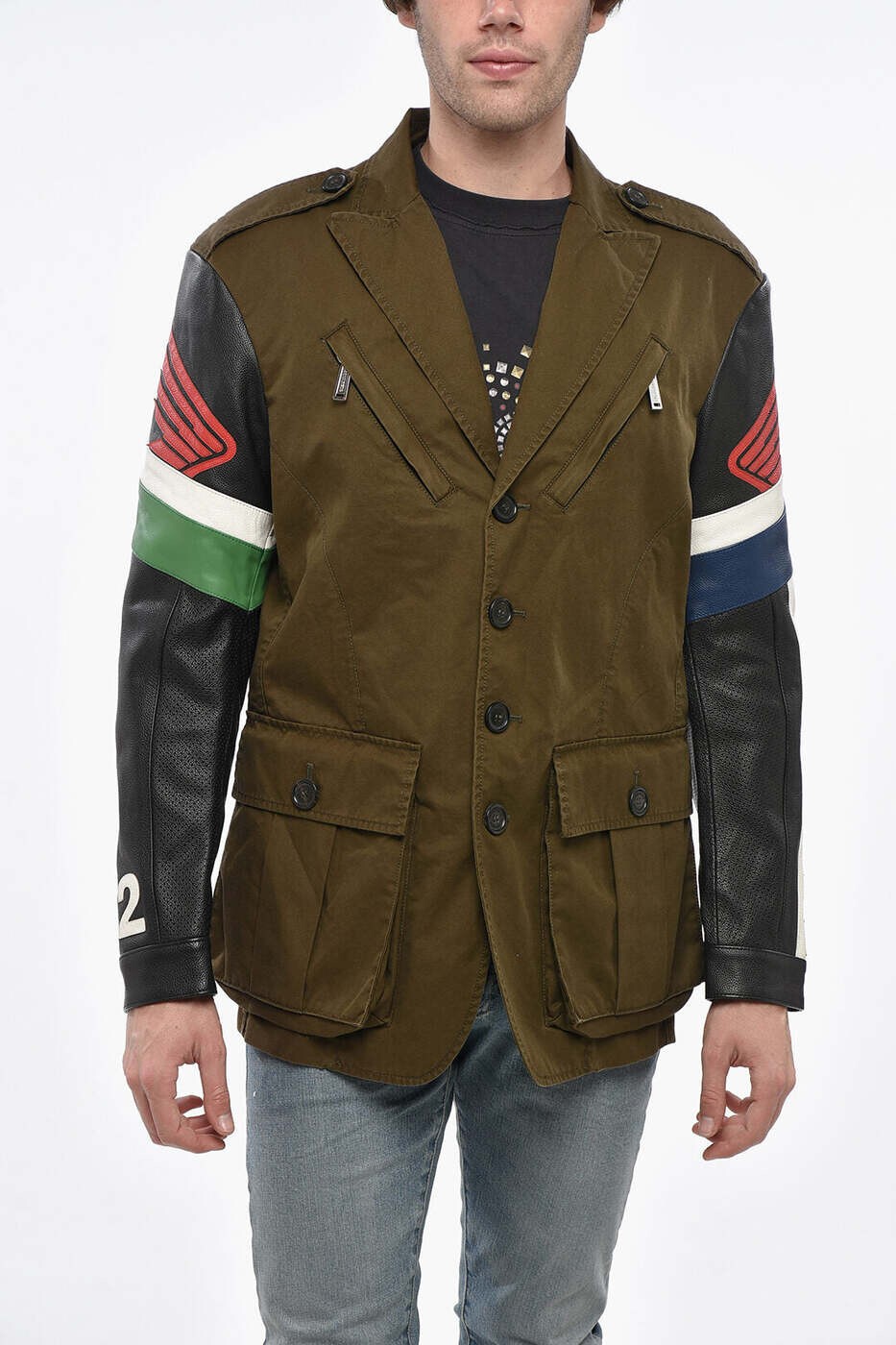 ディースクエアード DSQUARED2 フォーマル 背広 メンズ 緑であること Formal Outfits S71BN0912S41794707 関税 貨物輸送無料 dk