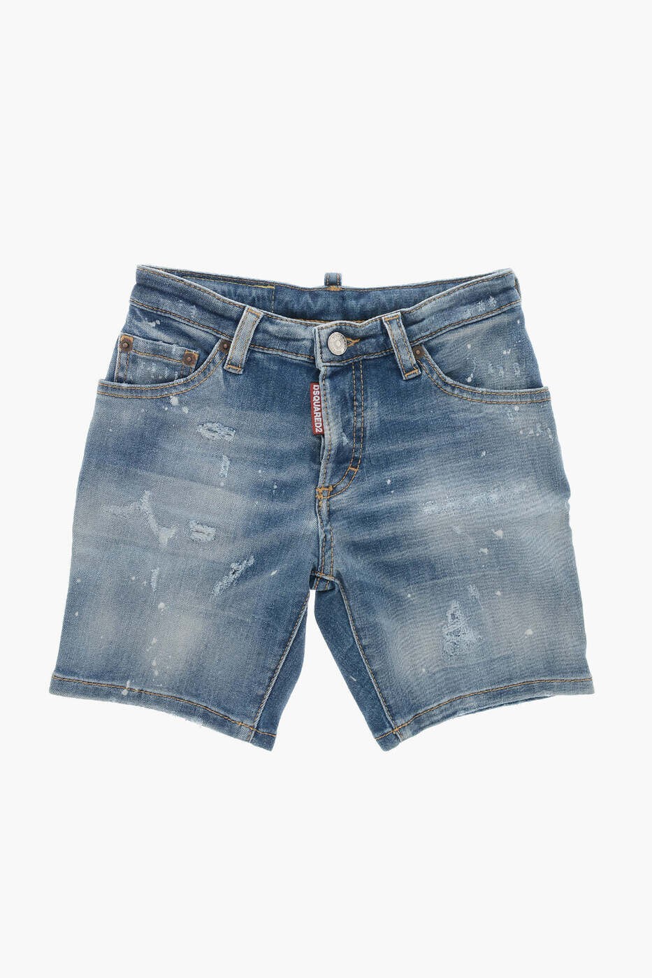ディースクエアード DSQUARED2 レギュラーフィットジーンズ ジーンズ ボーイズ 青碧 Regular fit jeans KDQ1477D0A2LDQ01 関税 貨物輸送無料 dk