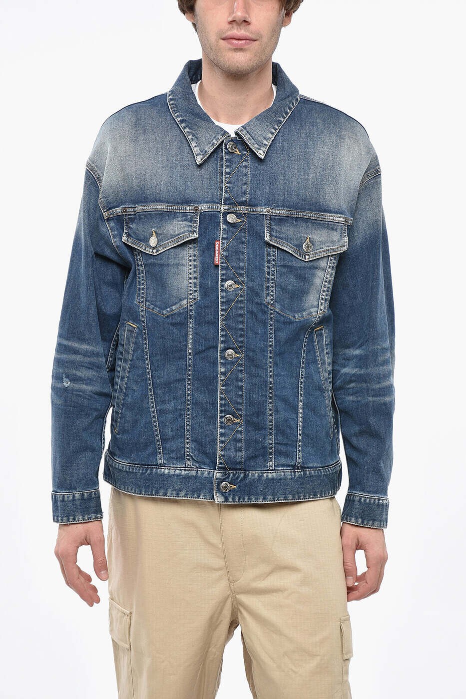 ディースクエアード DSQUARED2 上衣 メンズ 青色 Jackets S80AM0036S30789470 関税 貨物輸送無料 dk メンズファッション-コート・ジャケット