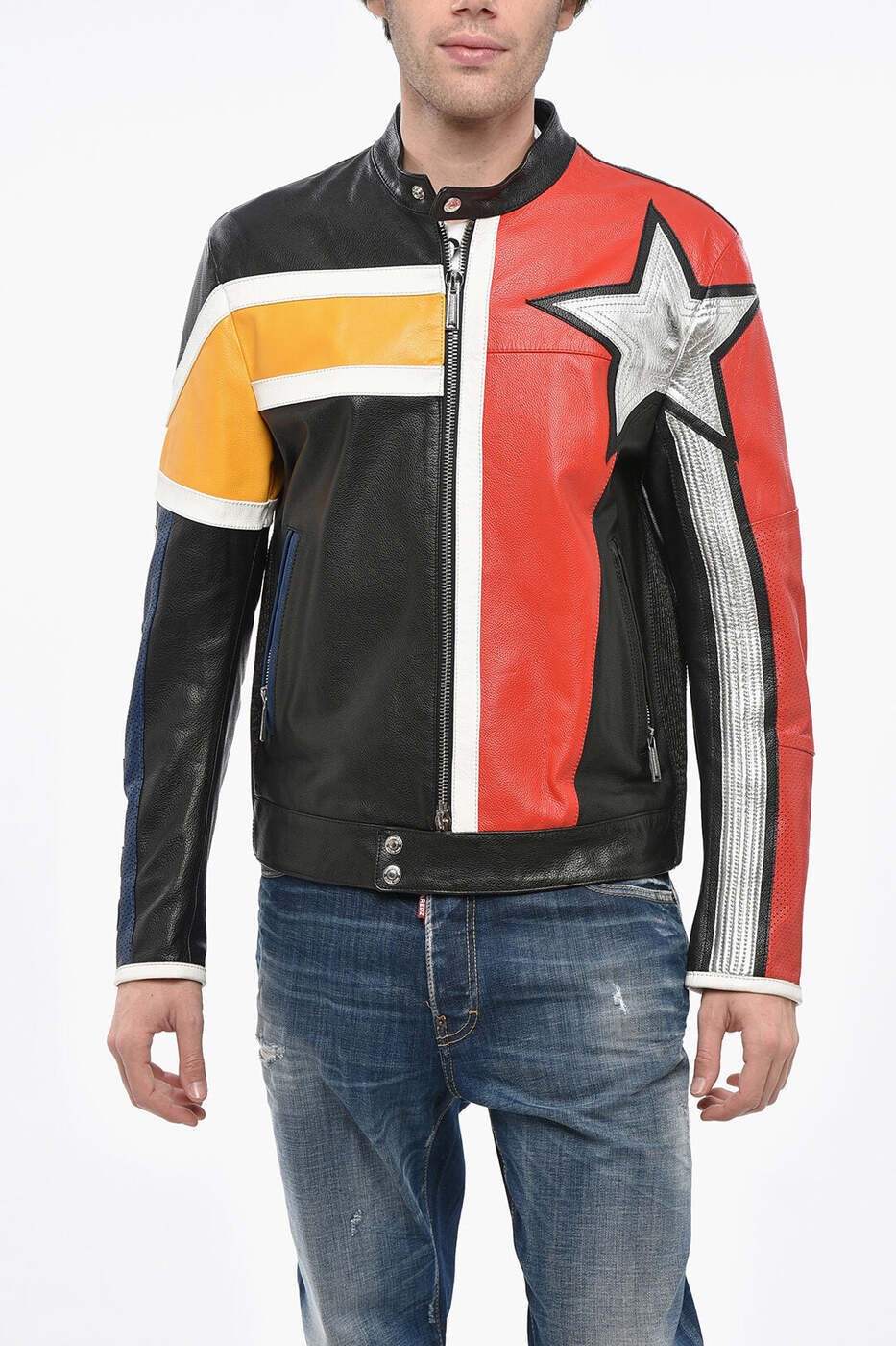 ディースクエアード DSQUARED2 上衣 メンズ マルチ色つや Jackets S71AN0457SY1628961 関税 貨物輸送無料 dk