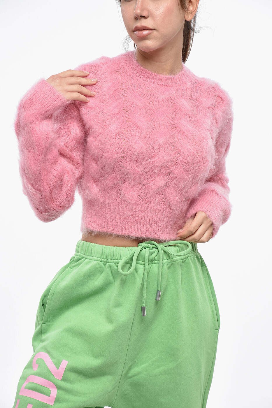 ディースクエアード DSQUARED2 セーター ニットウェア レディース ピンク Knitwear S72HA1172S18359243 関税 送料無料 dk｜BRANDSHOP「il Tesoro」