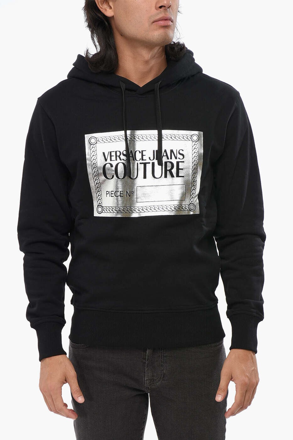 ヴェルサーチ VERSACE トレーナー 調教師 メンズ 黒いこと Sweatshirts 73GAIG04 CF00G S89 関税 貨物輸送無料 dk