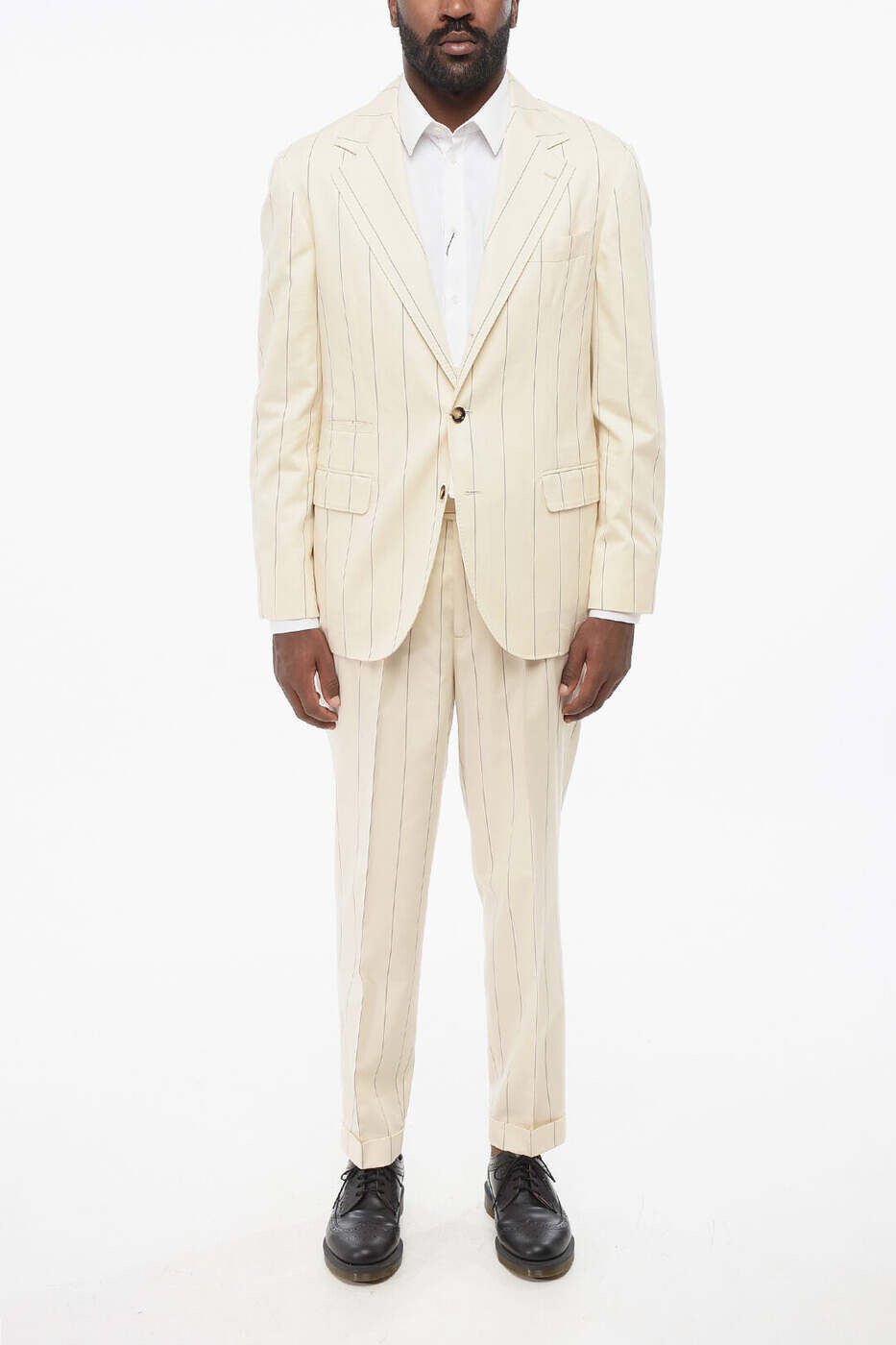 ブルネロ クチネリ BRUNELLO CUCINELLI フォーマル 背広 メンズ 白いこと Formal Outfits MD494LDTR TD494 C010 関税 貨物輸送無料 dk