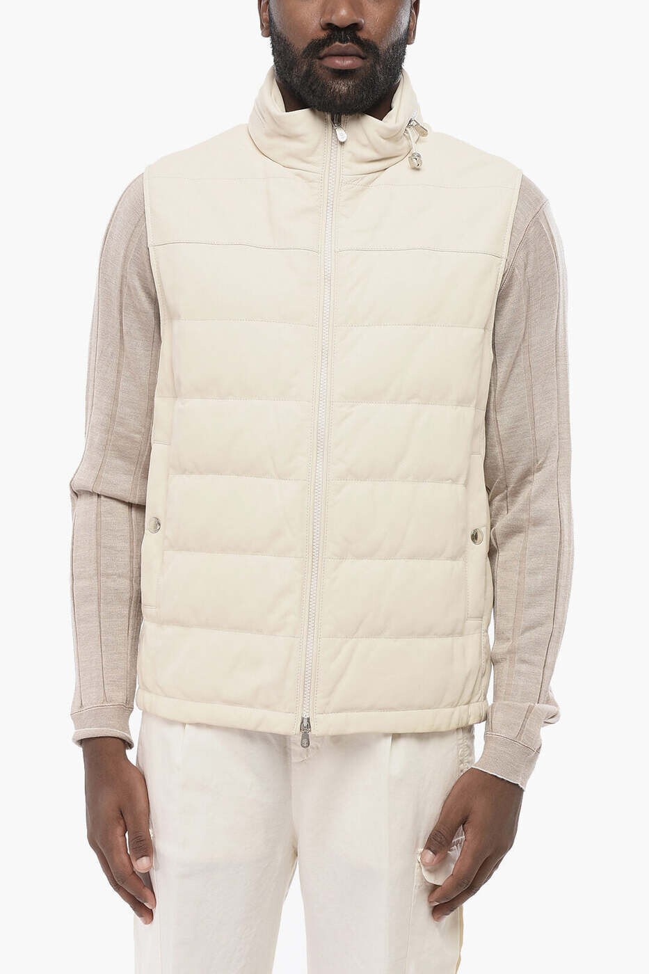 ブルネロ クチネリ BRUNELLO CUCINELLI 上衣 メンズ ベージュ Jackets MPJER1924 TPJER CPA07 関税 貨物輸送無料 dk