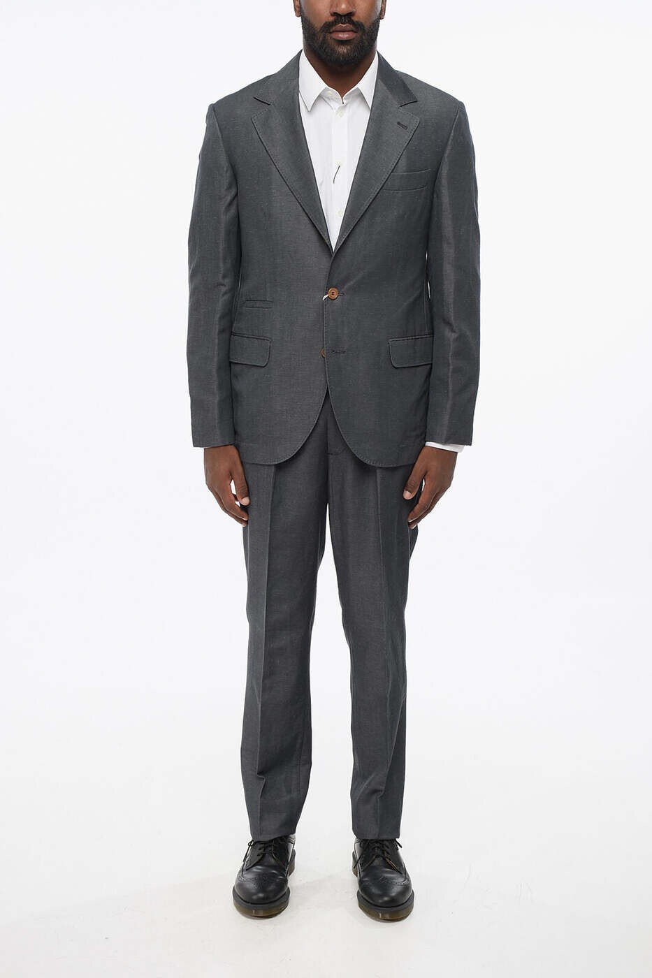 ブルネロ クチネリ BRUNELLO CUCINELLI フォーマル 背広 メンズ 薄墨色 Formal Outfits MB4047BTH 結核症404 C192 関税 貨物輸送無料 dk