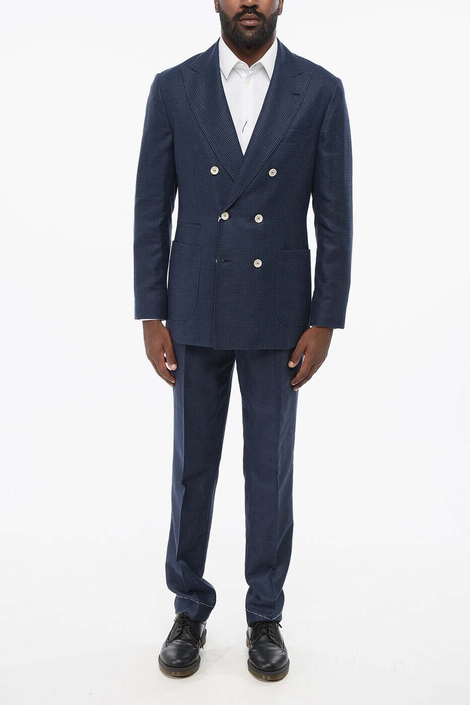 ブルネロ クチネリ BRUNELLO CUCINELLI フォーマル 背広 メンズ 青碧 Formal Outfits MS486LDBH TS486 C094 関税 貨物輸送無料 dk