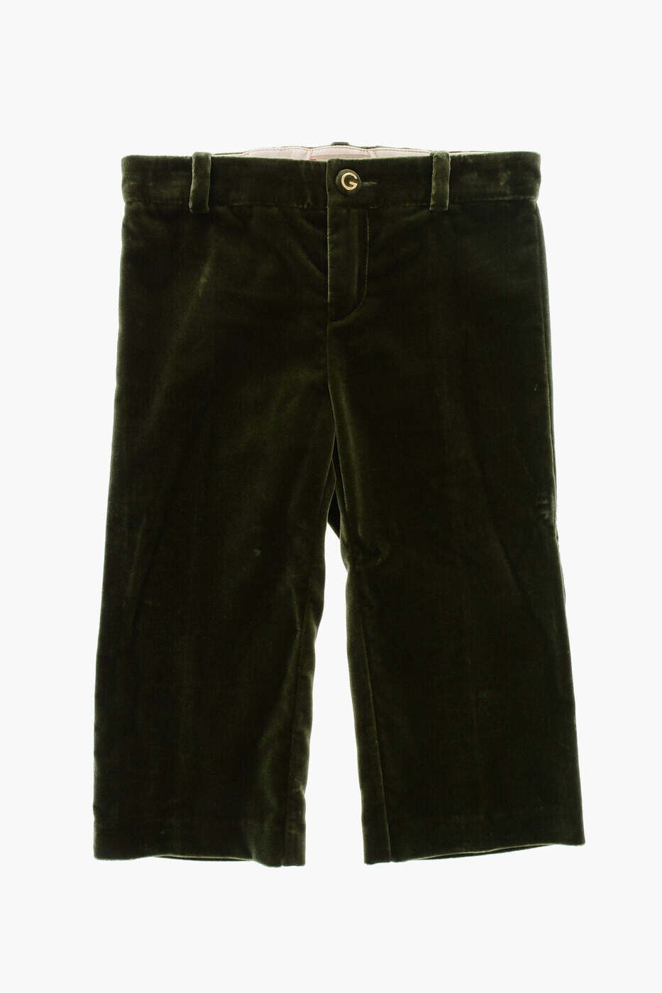 グッチ GUCCI ズボン ズボン下 ガールズ 緑であること Trousers 699838XWAS83674 関税 貨物輸送無料 dk