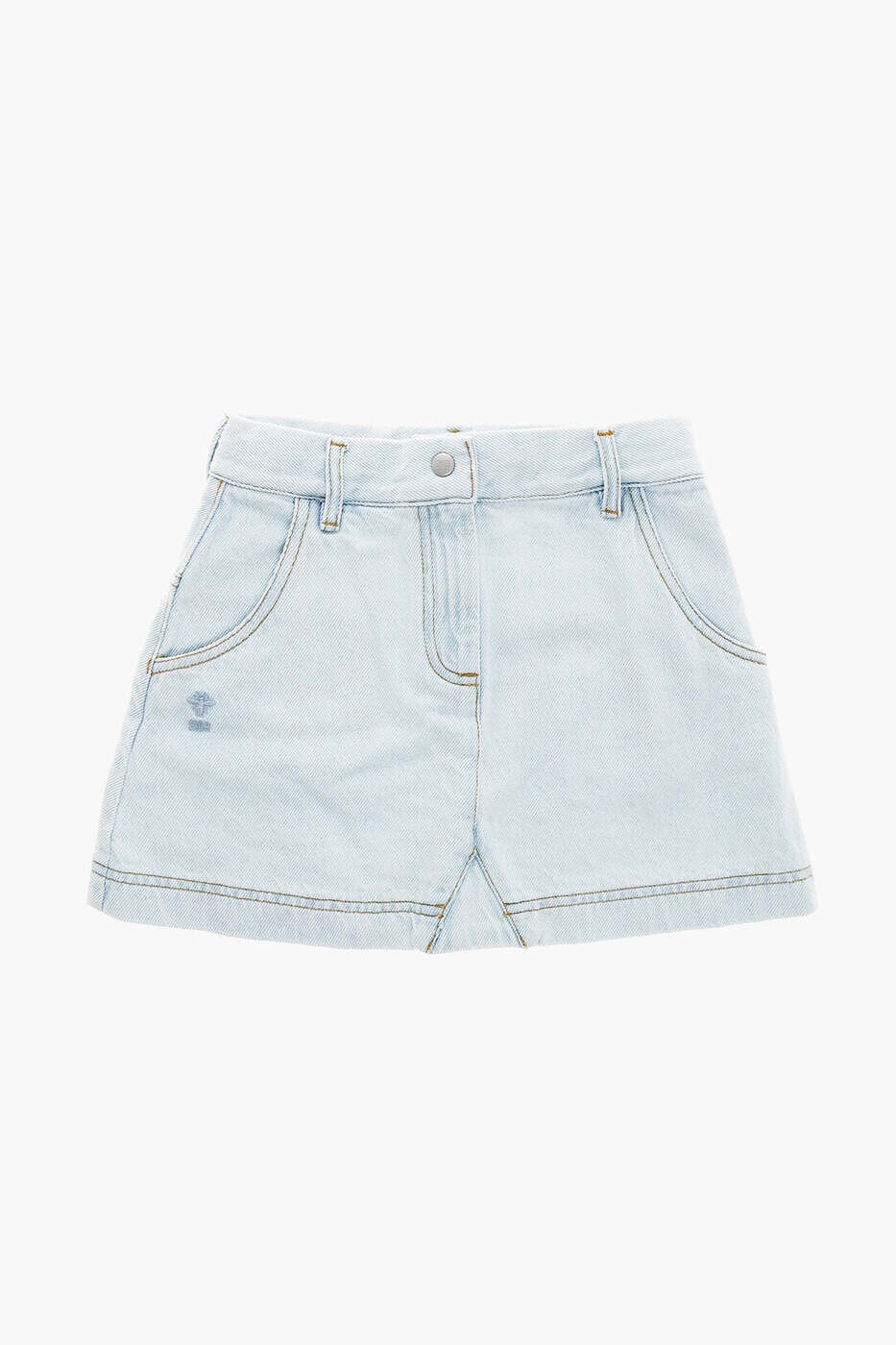 クリスチャンディオール DIOR ミニ御徒面子 スコート ガールズ 青碧 Mini-skirts 4WBM12SKTE533 関税 貨物輸送無料 dk