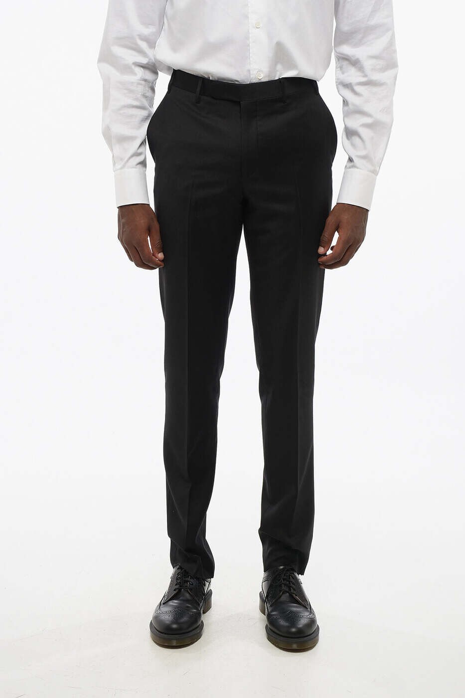 コルネリアーニ CORNELIANI ズボン パンツ メンズ ブラック Trousers 765Z2ZH0008233 020 関税 送料無料 dk｜BRANDSHOP「il Tesoro」