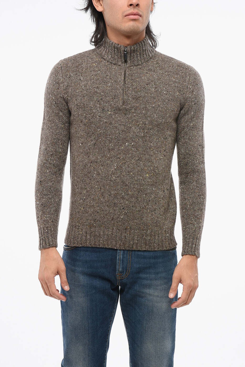 ムーレー MOORER トレイナー 調教師 メンズ 赤銅色 Sweatshirts FEDRODSW TAUPE 関税 貨物輸送無料 dk