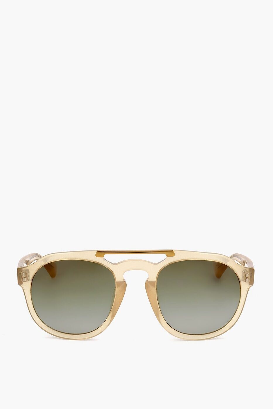リンダ ファロー LINDA FARROW サングラス サングラス・メガネ メンズ イエロー Sunglasses DVN55 ORANGE 関税 送料無料 dk