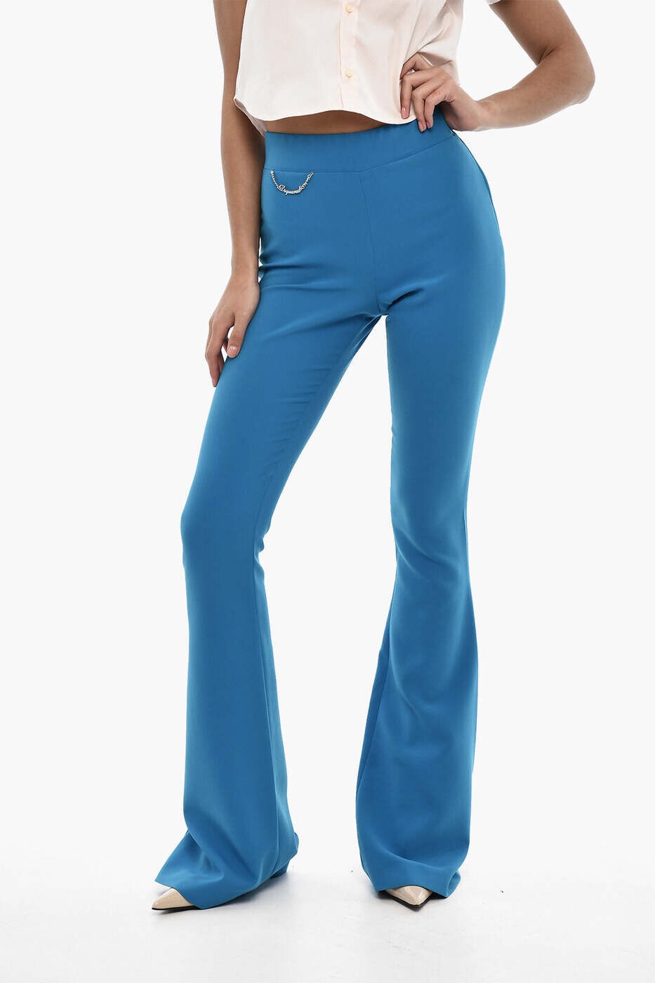 ディースクエアード DSQUARED2 ズボン パンツ レディース ブルー Trousers S75KB0336 S60567 516 関税 送料無料 dk｜BRANDSHOP「il Tesoro」
