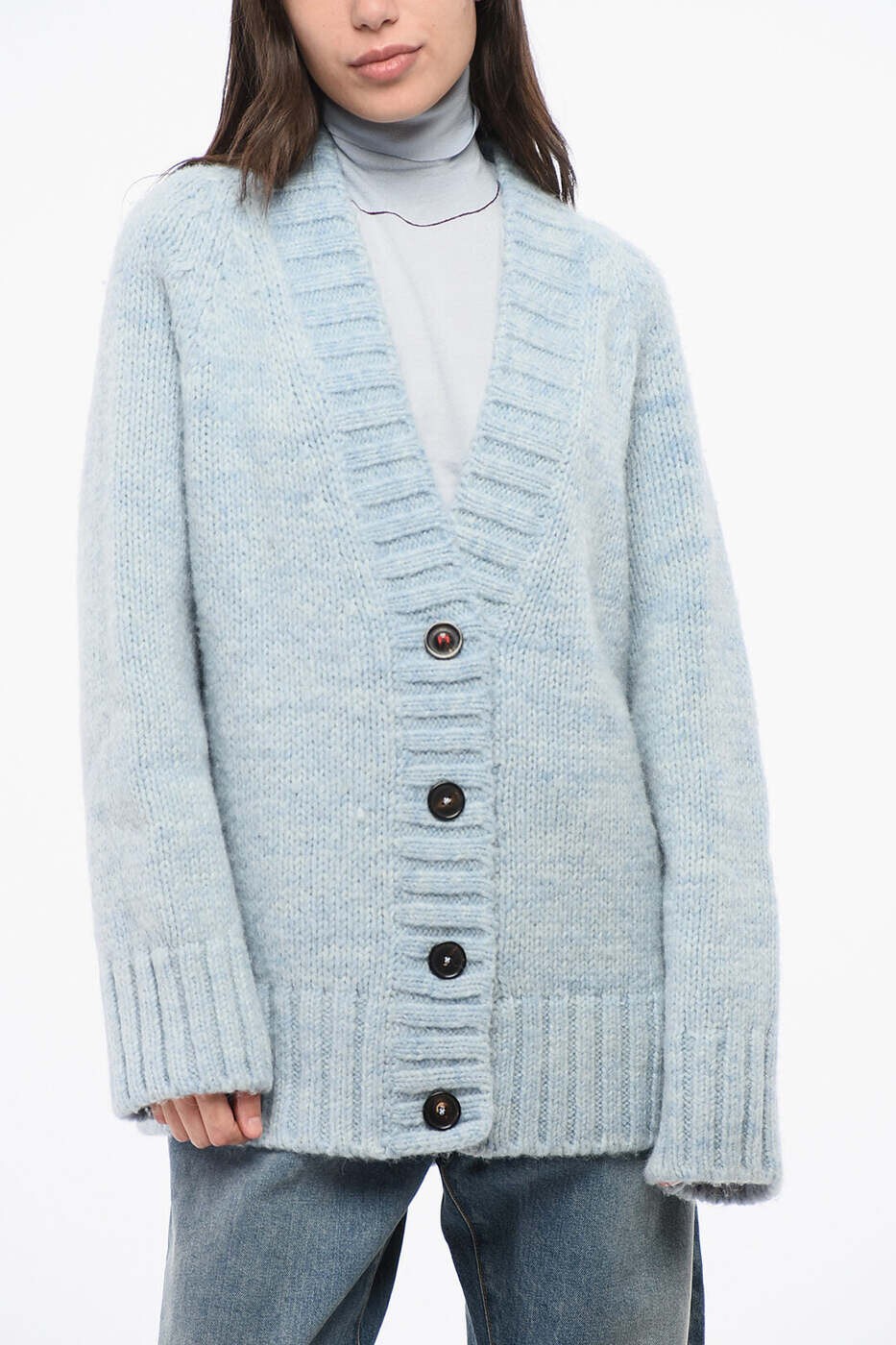 メゾン マルジェラ MAISON MARGIELA セーター ニットウェア レディース ブルー Knitwear SI0GP0004 S17802 488M 関税 送料無料 dk｜BRANDSHOP「il Tesoro」
