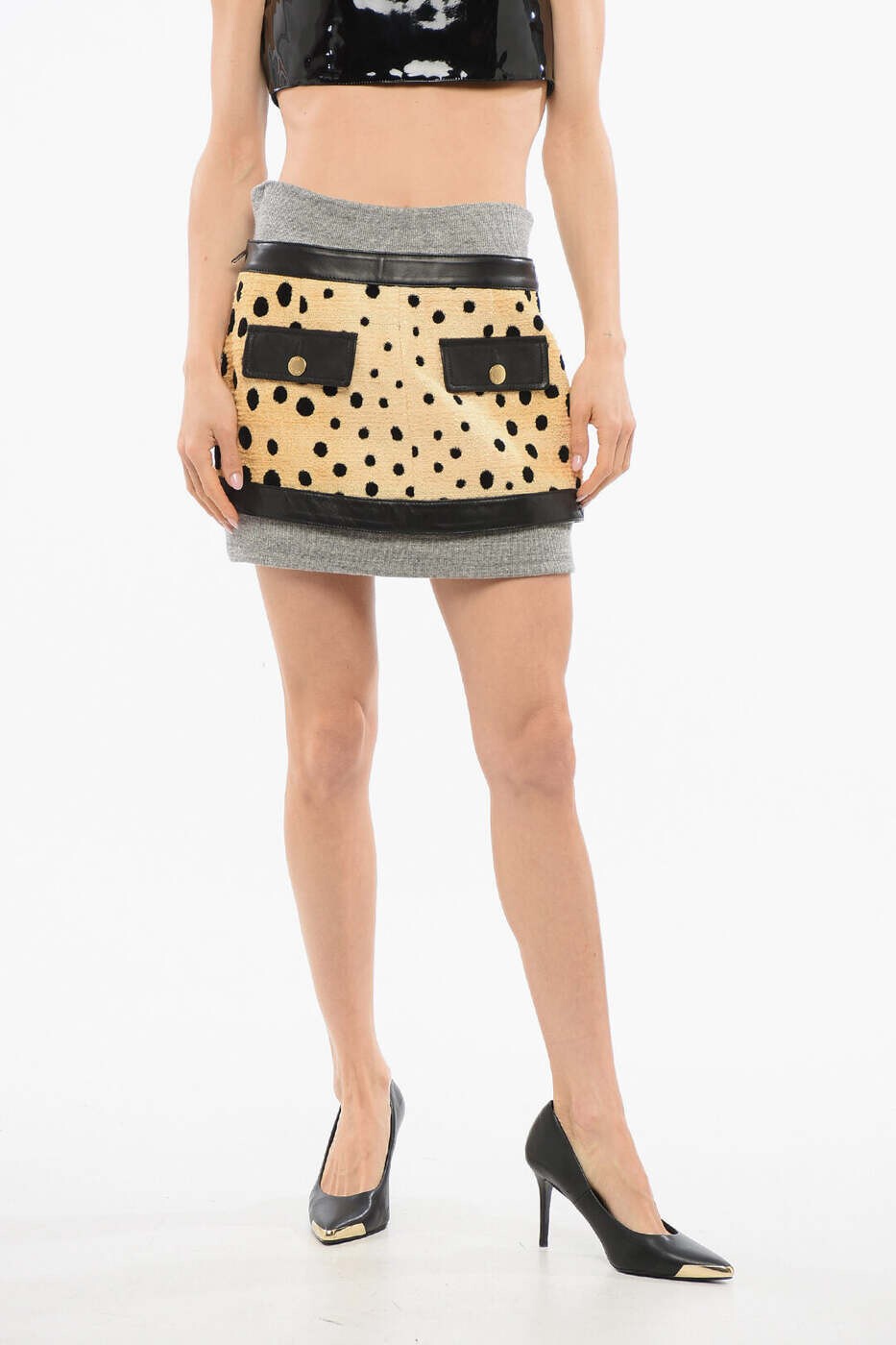 ディースクエアード DSQUARED2 スカート レディース マルチカラー Skirts S75MA0814 S54464 001S 関税 送料無料 dk｜BRANDSHOP「il Tesoro」