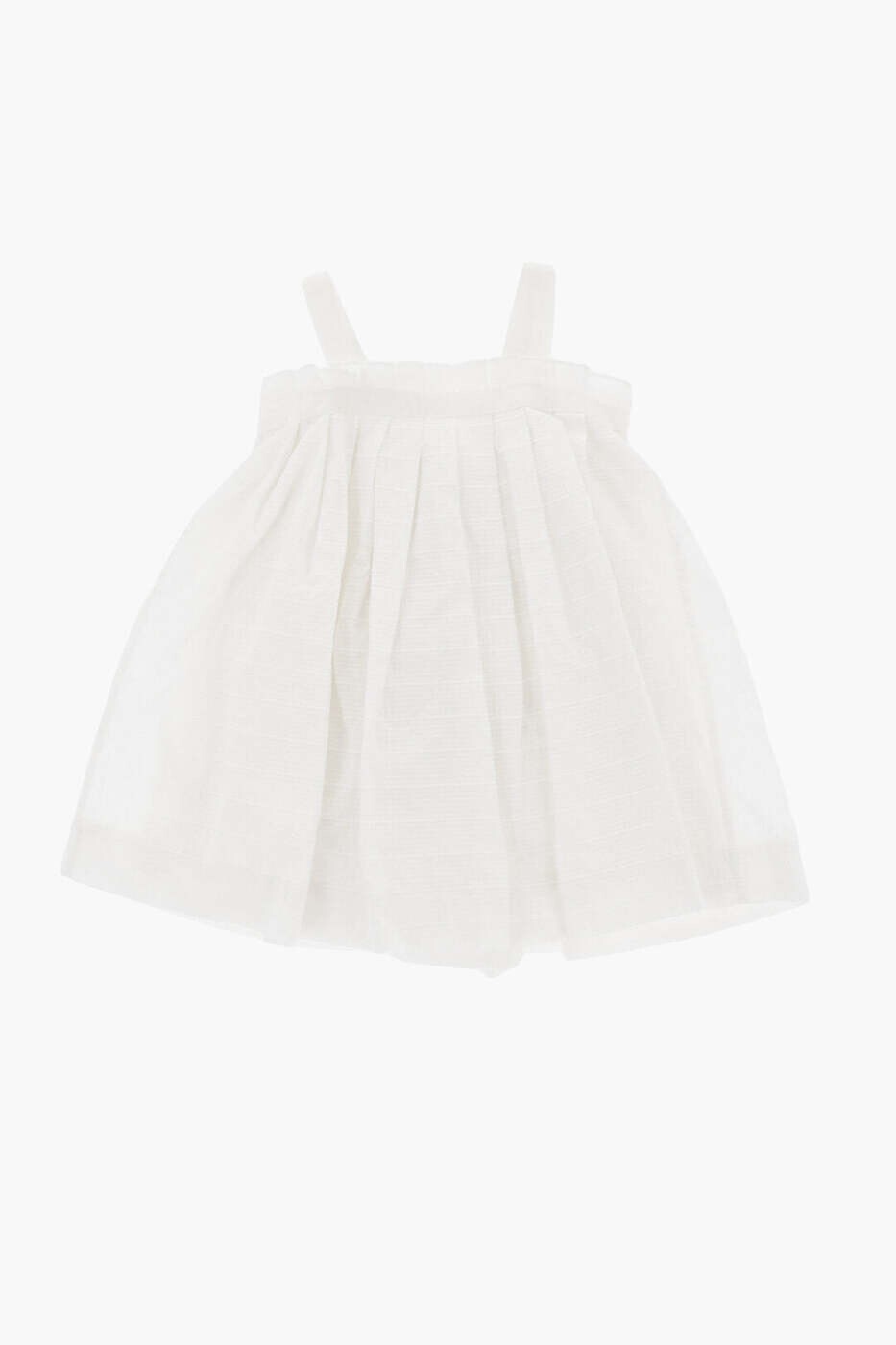ボンポワン BONPOINT ロングお召しもの お召しもの ガールズ 白いこと Long dresses S04XDRW00020CO 003 関税 貨物輸送無料 dk