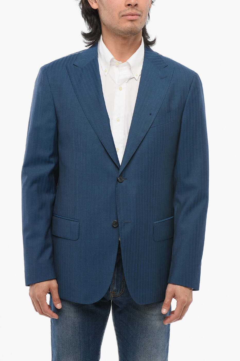 コルネリアーニ CORNELIANI フォーマル 背広 メンズ 青碧 Formal Outfits 917Z45 3287709 001 関税 貨物輸送無料 dk