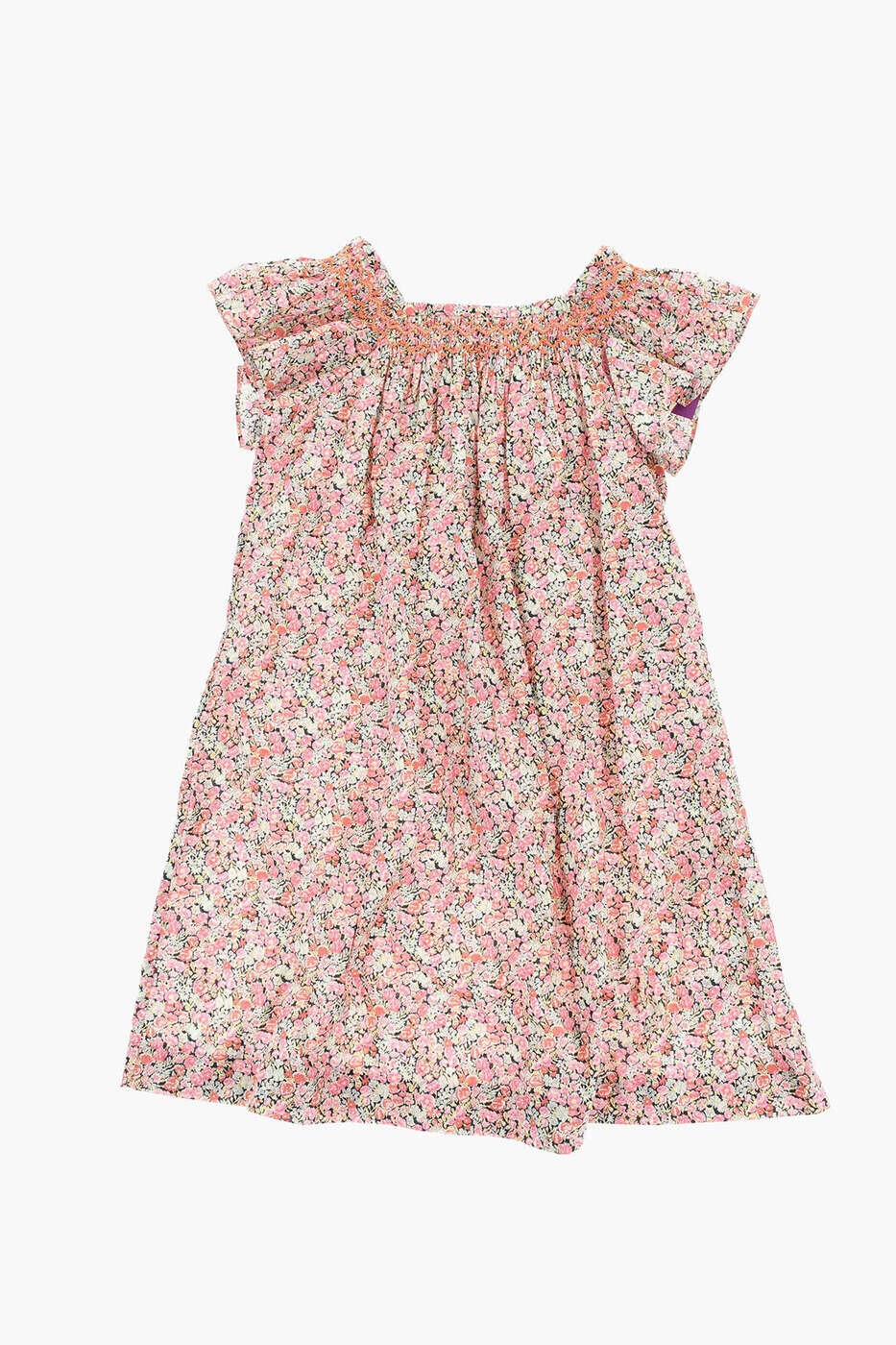 ボンポワン BONPOINT ロング御召しもの 御召しもの ガールズ マルチ色合い Long dresses C04GDRW00004CO 535A 関税 貨物輸送無料 dk