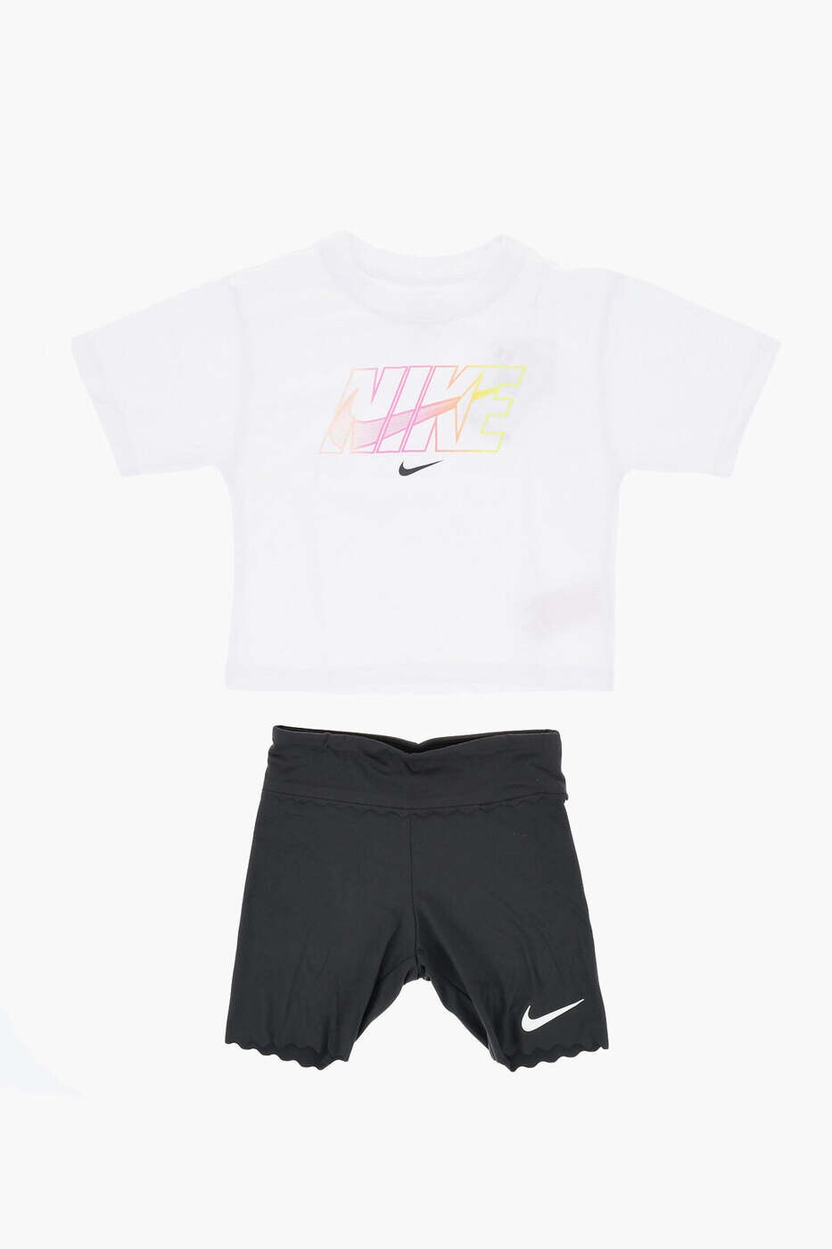ナイキ NIKE KIDS セットアップ オールインワン ガールズ ホワイト Jumpsuits 36M698-G9Q 関税 送料無料 dk｜BRANDSHOP「il Tesoro」