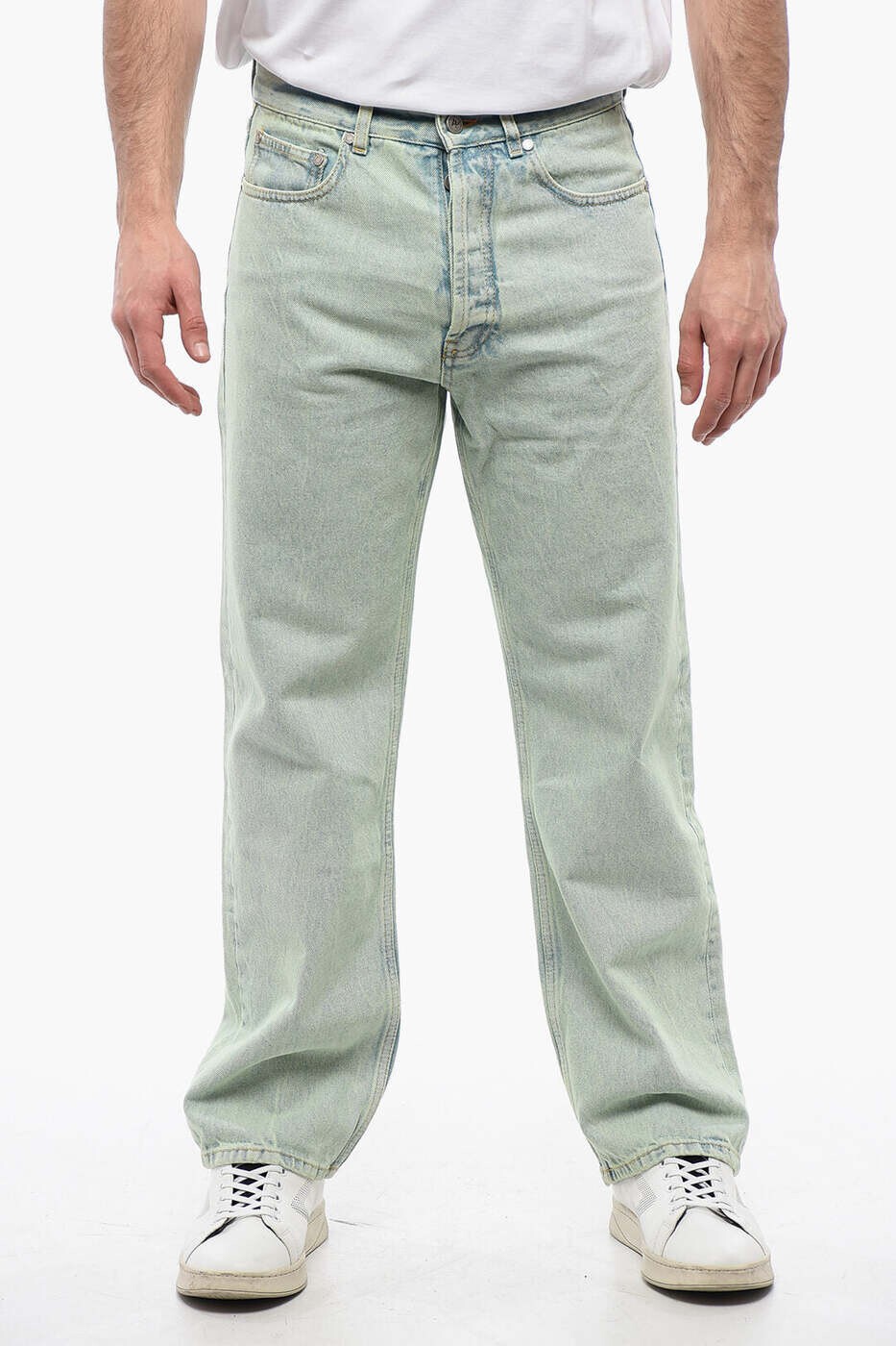 パーム エンジェルス PALM ANGELS デニム メンズ ブルー Jeans PMYA040S24DEN001 5103 関税 送料無料 dk｜BRANDSHOP「il Tesoro」