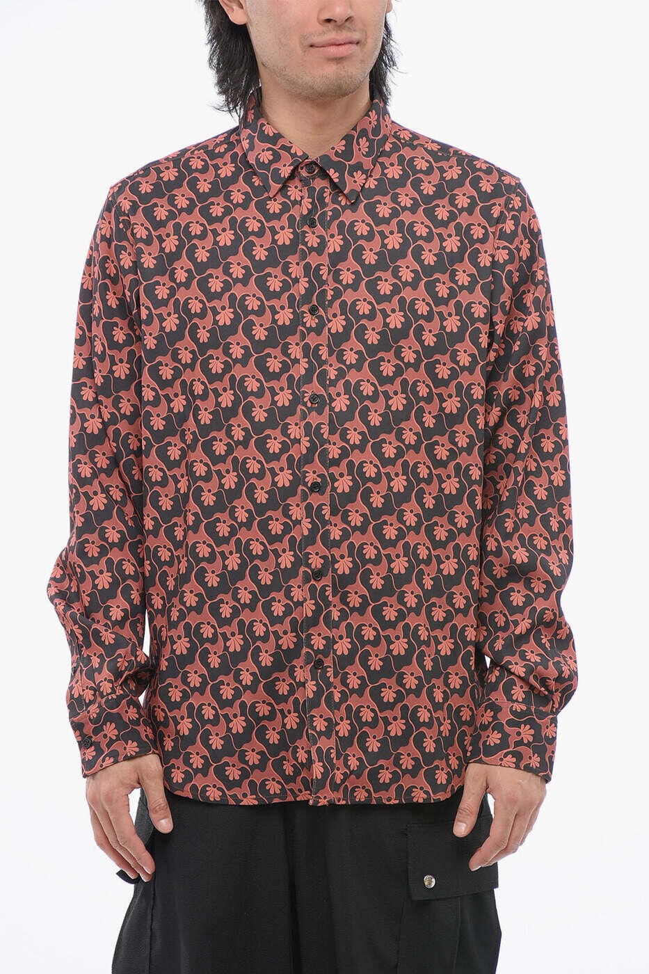 ヴィクターアンドロルフ VIKTOR&ROLF シャツ メンズ レッド Shirts MS113 21 27323 関税 送料無料 dk｜BRANDSHOP「il Tesoro」