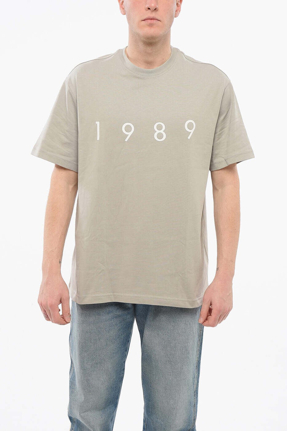 1989 STUDIO プルオーバー メンズ 薄墨色 T-shirts CORE.01CO GR 関税 貨物輸送無料 dk
