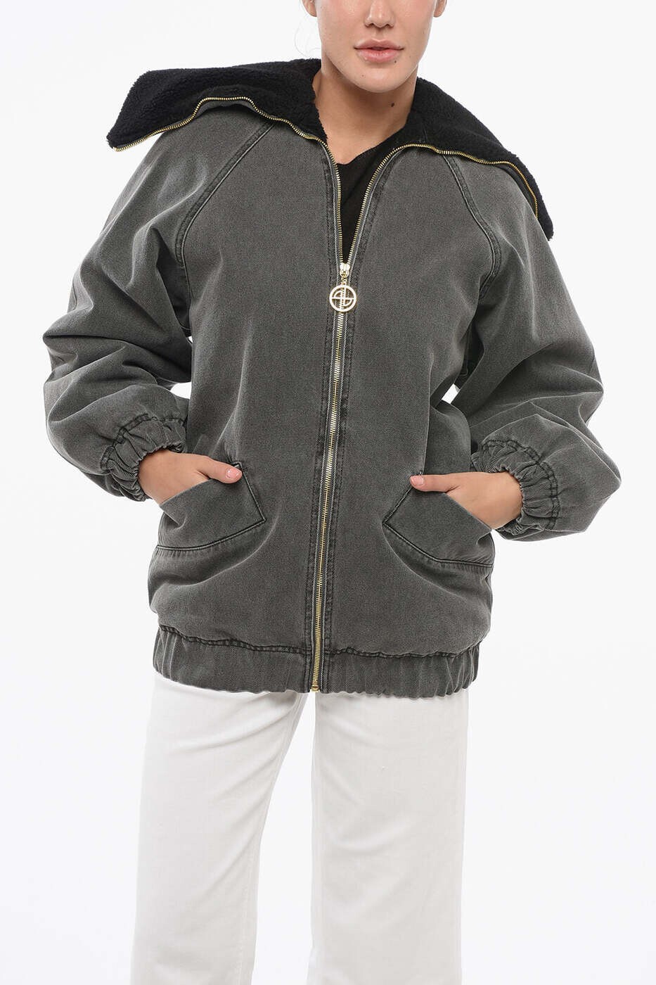 パトゥ PATOU 背広上衣 背広 上衣 レディース 薄墨色 Suit Jackets OU0230081DE 959A 関税 貨物輸送無料 dk