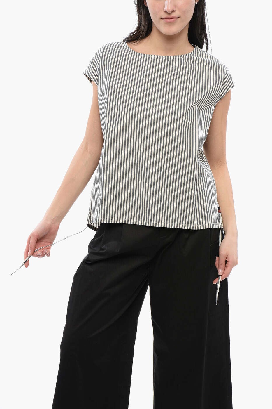 羊毛分限者 WOOLRICH プルオーバー トップス レディース 青色 T-shirts and tops CFWWSI0060FRUT2103 31010 関税 貨物輸送無料 dk