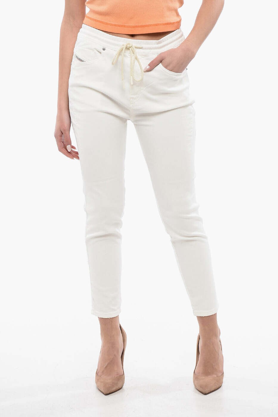 ディーゼル DIESEL デニム レディース ホワイト Jeans A11878 068HX 100 関税 送料無料 dk|BRANDSHOP「il Tesoro」