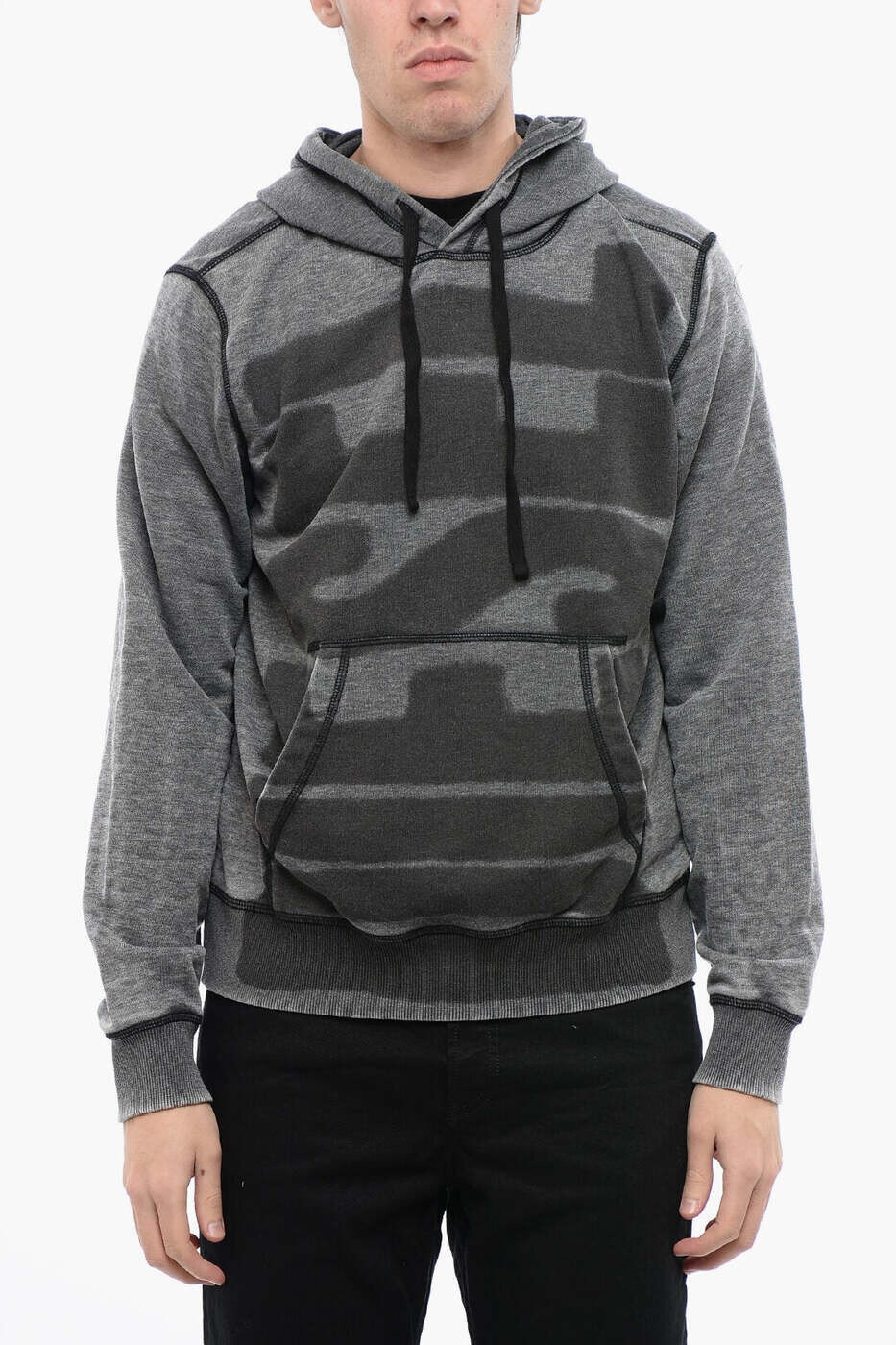 ディーゼル DIESEL スウェットシャツ トレーナー メンズ グレー Sweatshirts A10431 0IJAT 900 関税 送料無料 dk|BRANDSHOP「il Tesoro」