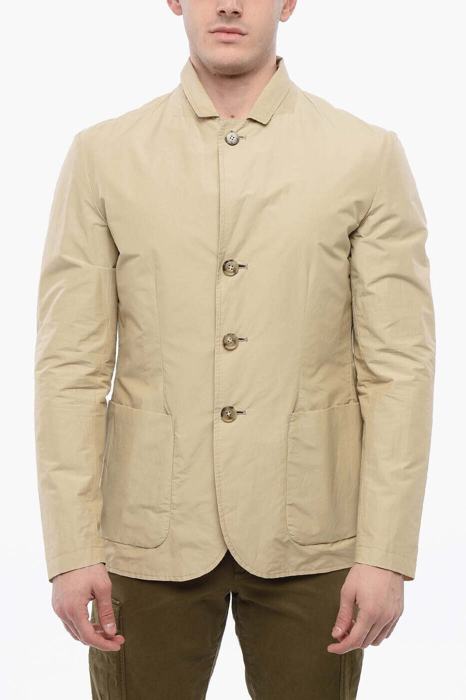ウールリッチ WOOLRICH ジャケット メンズ ベージュ Jackets CFWROU0044MRUT2645 723 関税 送料無料 dk
