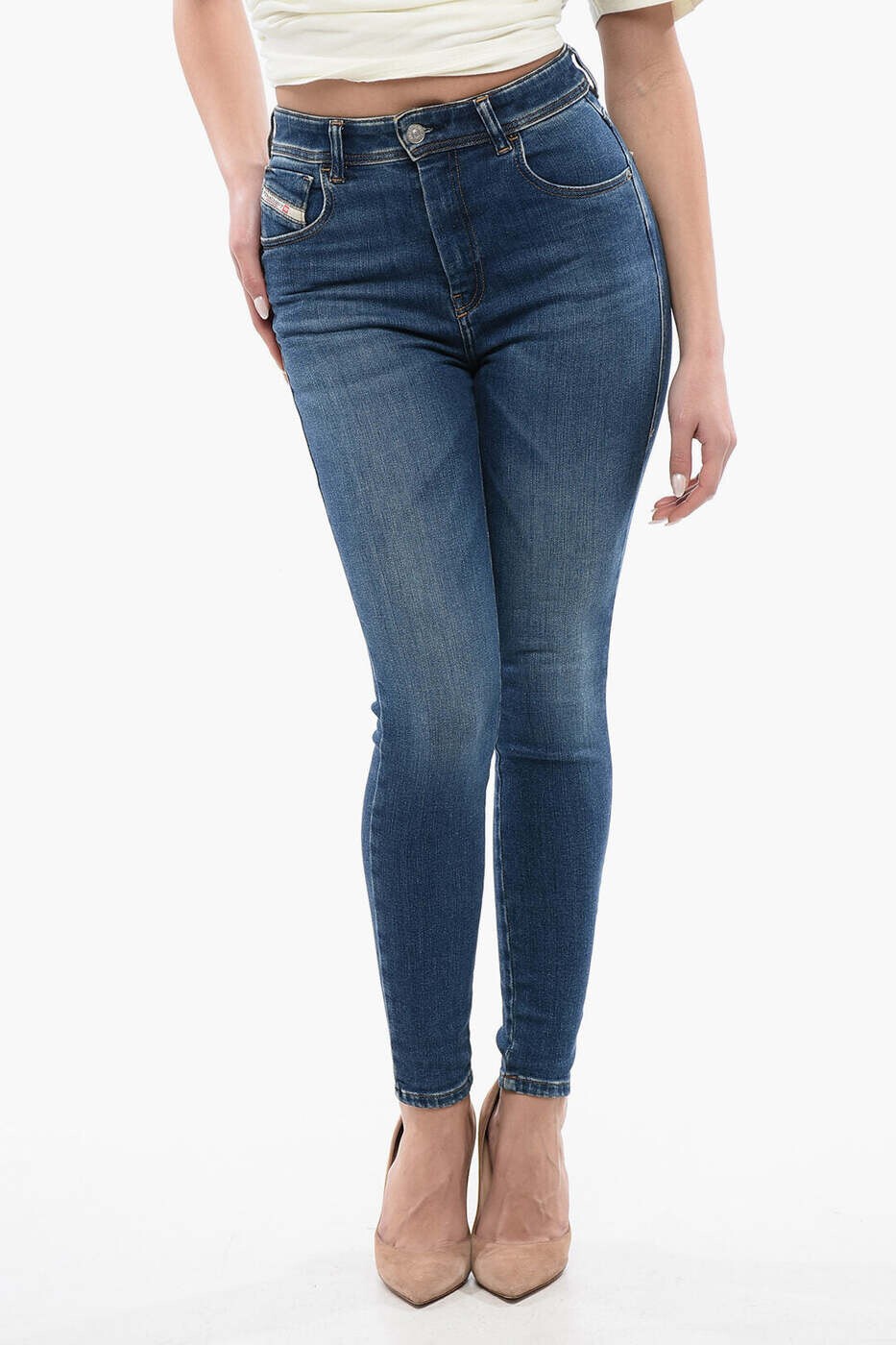 ディーゼル DIESEL デニム レディース ブルー Jeans A03597 09C21 01 関税 送料無料 dk