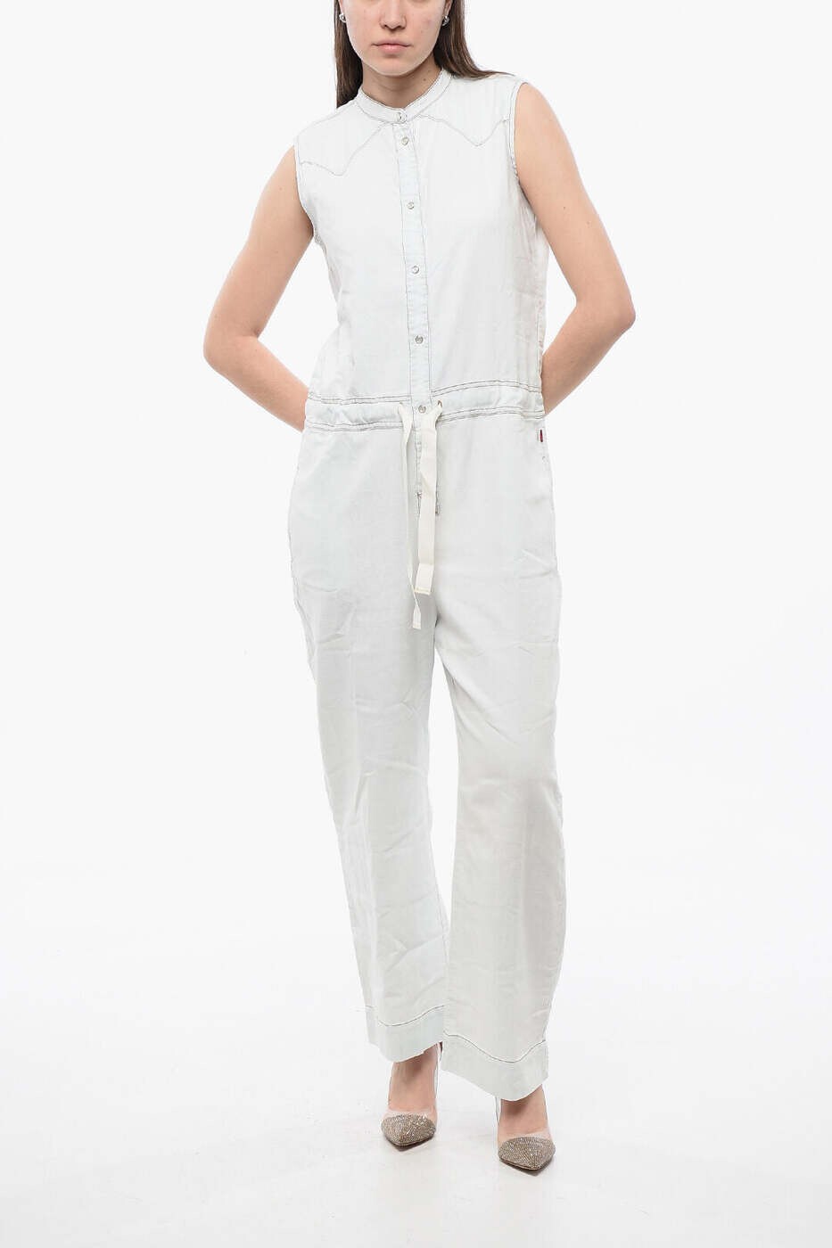 羊毛金持ち WOOLRICH セットアップ オールインワン レディース 白いこと Jumpsuits CFWWDR0040FRUT2104 3079 関税 貨物輸送無料 dk