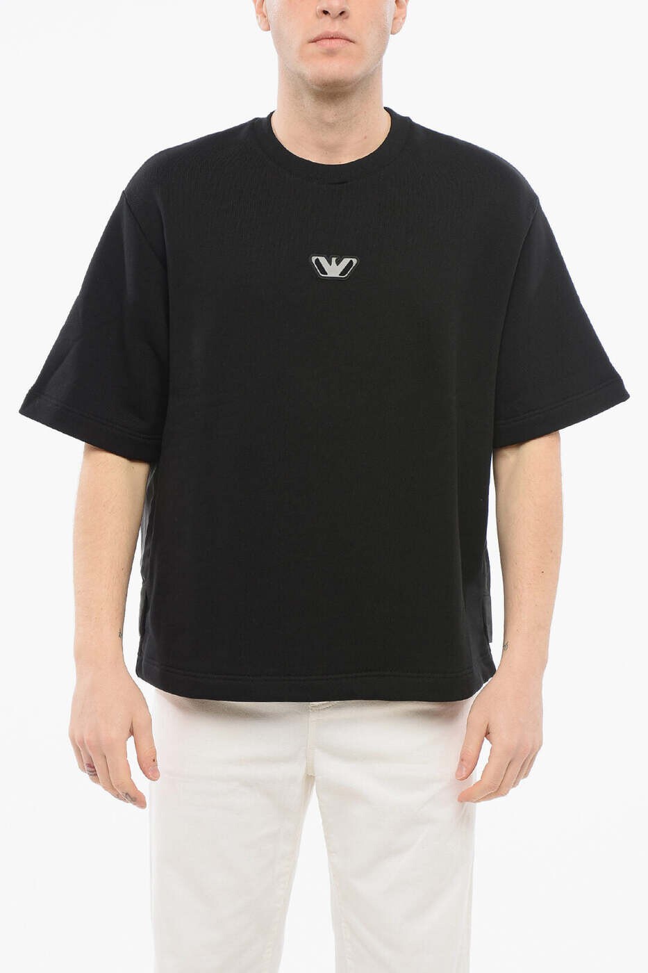 エン急性灰白髄炎 アルマーニ EMPORIO ARMANI トレーナー 調教師 メンズ 黒いこと Sweatshirts 3D1T6Z 1J6IZ 0999 関税 貨物輸送無料 dk