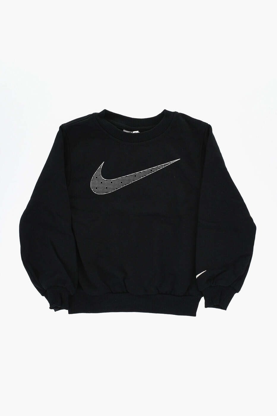 ナイキ NIKE KIDS クルーネックスウェットシャツ 調教師 ボーイズ 黒いこと Crew neck sweatshirts 86M454-023 関税 貨物輸送無料 dk